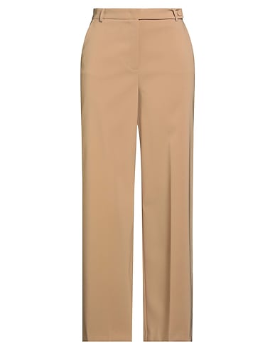 CRISTINAEFFE Casual pants Sand 90% Polyester, 10% Elastane