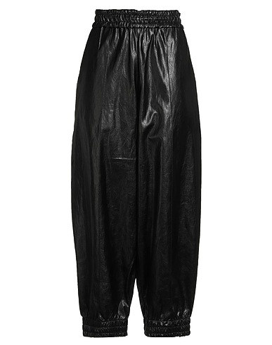 GCDS Casual trouser Black 62% Polyurethane, 26% Synthetic fibers, 5% Polyester, 5% Other Fibres, 2% Metal