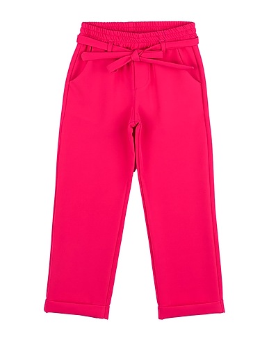 MEILISA BAI Casual trouser Fuchsia 88% Polyester, 12% Lyocell