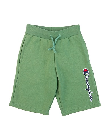 CHAMPION Shorts & Bermuda Green 79% Cotton, 21% Polyester