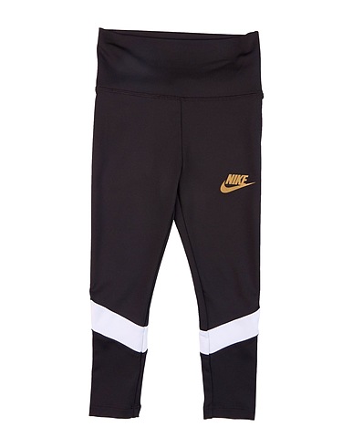 NIKE Gym leggings Black 88% Polyester, 12% Elastane