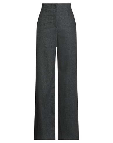 EMPORIO ARMANI Casual pants Charcoal 90% Virgin Wool, 8% Cashmere, 2% Elastane