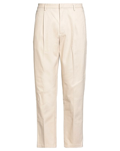 EMPORIO ARMANI Pantalone Beige 100% Cotone
