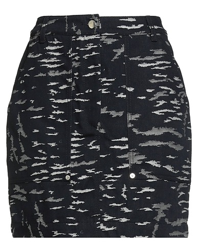 EMPORIO ARMANI Minirock Blau 98% Baumwolle, 2% Elastan