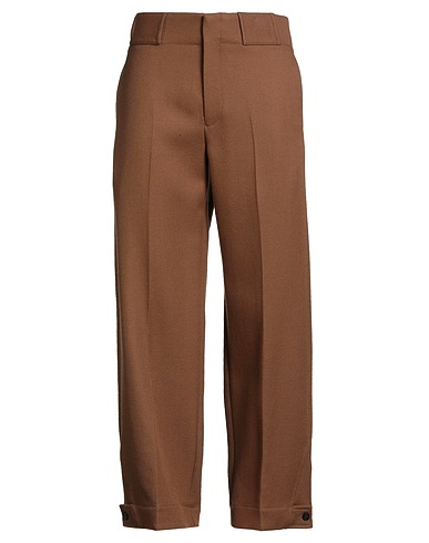 EMPORIO ARMANI Casual pants Brown 100% Virgin Wool