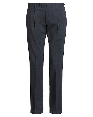 BRIGLIA 1949 Casual pants Navy 98% Virgin Wool, 2% Elastane