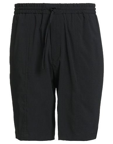 EMPORIO ARMANI Shorts & Bermuda Nero 96% Poliestere, 4% Elastan