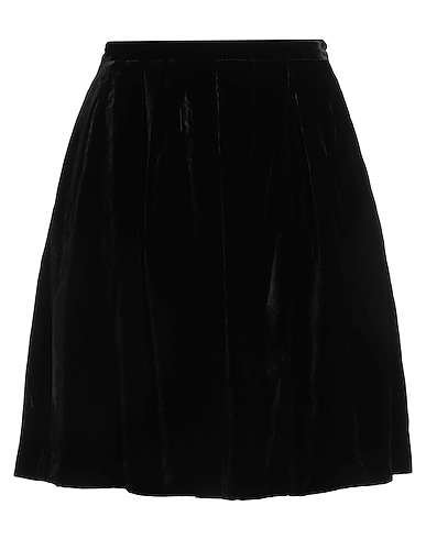 EMPORIO ARMANI Mini skirt Black 69% Viscose, 31% Cupro