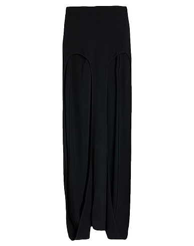 DION LEE Maxi Skirts Black 62% Viscose, 34% Acrylic, 4% Elastane