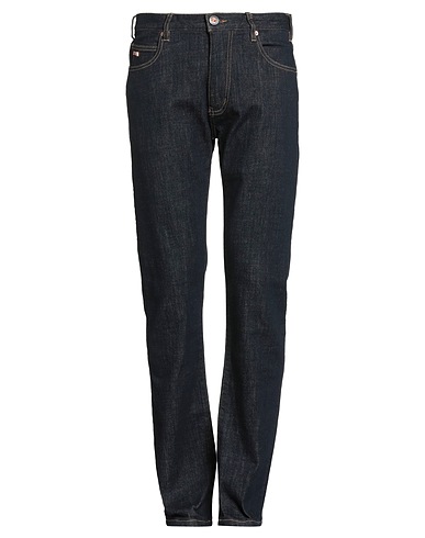 EMPORIO ARMANI Denim trousers Blue 95% Cotton, 4% Polyester, 1% Elastane