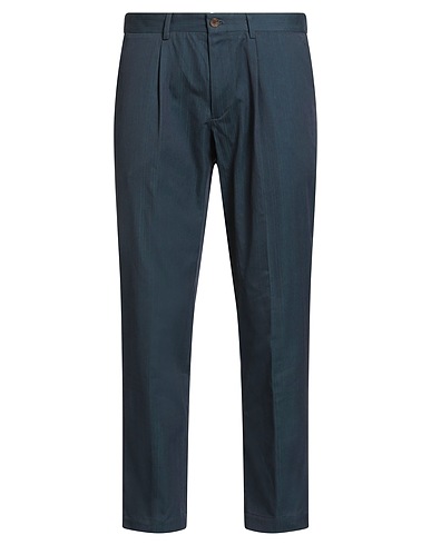 DEVORE INCIPIT Pantalone Blu notte 100% Cotone