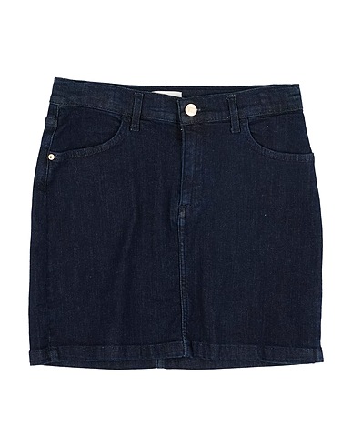 FRACOMINA MINI Denim skirt Blue 98% Cotton, 2% Elastane
