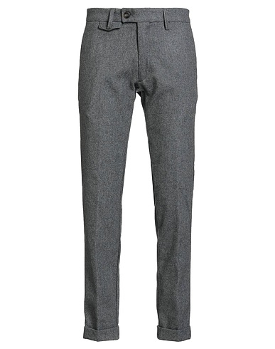 MESSAGERIE Casual trouser PATRIZIO PISCAGLIA Grey 65% Wool, 30% Polyester, 5% Other Fibres