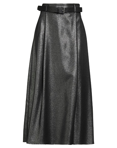 B.YU Midi skirt Black 100% Polyester