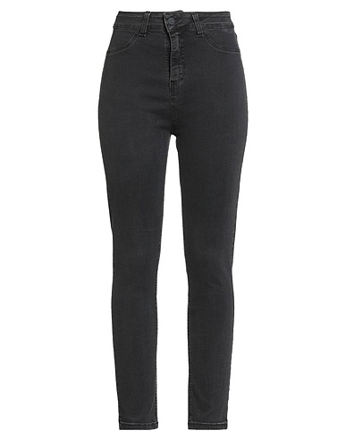 GUARDAROBA by ANIYE BY Denim trousers Black 76% Cotton, 22% Polyester, 2% Elastane