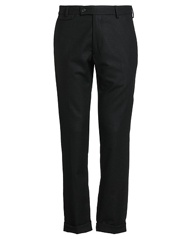 MESSAGERIE Hosen PATRIZIO PISCAGLIA Schwarz 65% Wolle, 35% Polyester
