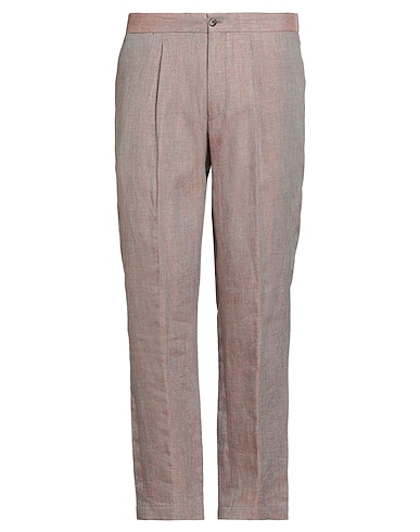 DEVORE INCIPIT Casual trouser Taupe 100% Linen