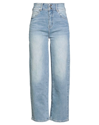 LIUREGALI Denim trousers 99% Cotton, 1% Elastane