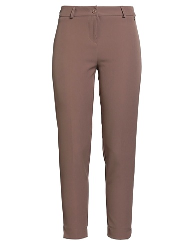 MARYLEY Pantalone Tortora 89% Poliestere, 11% Elastan
