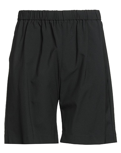 BRIAN DALES Shorts & Bermuda Black 91% Polyamide, 9% Elastane