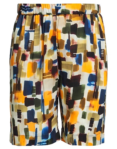 BRIAN DALES Shorts & Bermuda Military green 100% Viscose