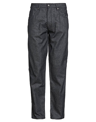 EMPORIO ARMANI Casual trouser Blue 41% Cotton, 38% Wool, 18% Polyester, 3% Polyamide