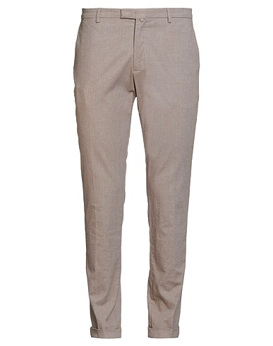 BRIGLIA 1949 Casual trouser Khaki 97% Cotton, 3% Elastane
