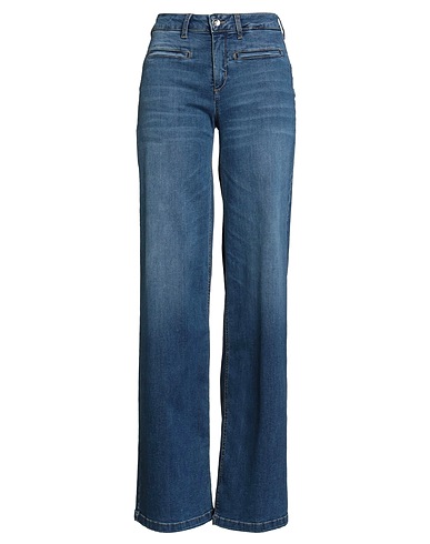 LIU •JO Denim pants Blue 98% Cotton, 2% Elastane