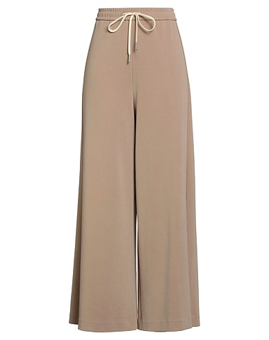 KONTATTO Casual trouser Beige 70% Modal, 30% Polyester