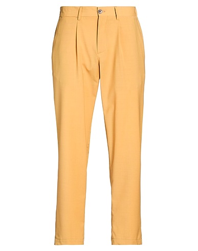 DEVORE INCIPIT Casual pants Marigold 70% Wool, 28% Polyester, 2% Elastane