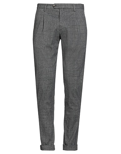 BRIGLIA 1949 パンツ チャコール コットン 64% / ポリエステル 23% / レーヨン 12% / ポリウレタン 1%