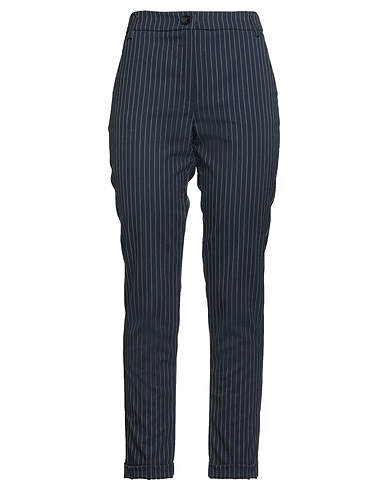 EMME by MARELLA Casual trouser Midnight blue 64% Polyester, 34% Viscose, 2% Elastane