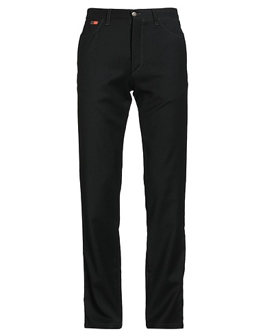 CORNELIANI ID Casual trouser Black 98% Virgin Wool, 2% Elastane