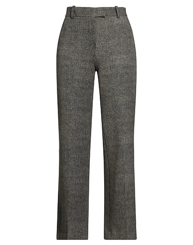 CIRCOLO 1901 Casual pants Dark brown 95% Cotton, 5% Elastane