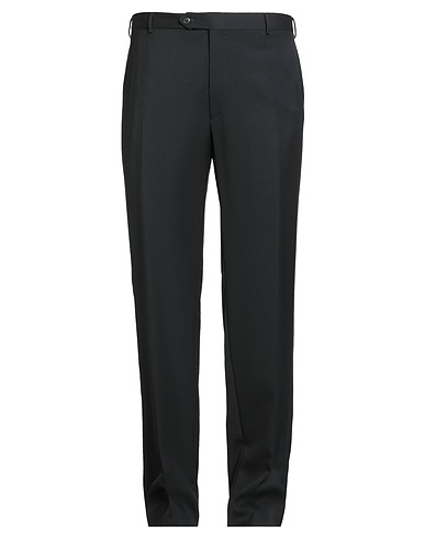 CORNELIANI Casual trouser Black 100% Merino Wool