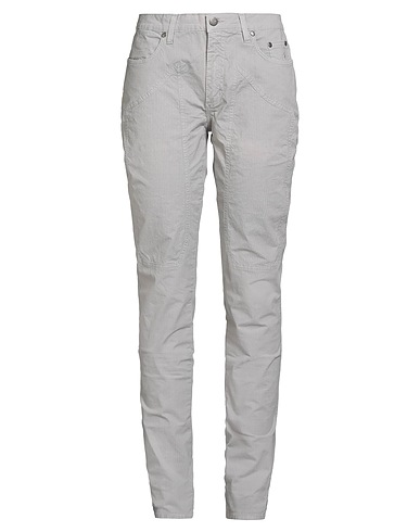 JECKERSON Casual pants Light grey 95% Cotton, 3% PES, 2% Elastane