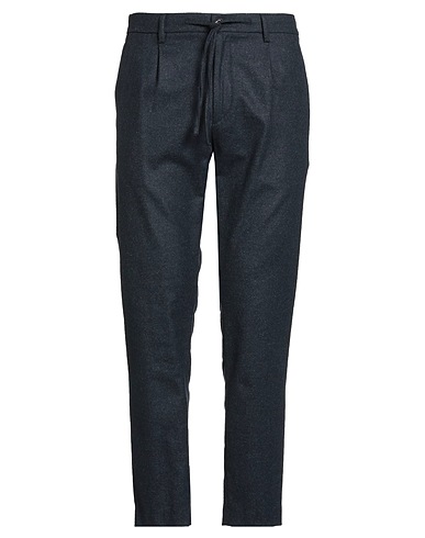 MICHAEL COAL Casual trouser Midnight blue 70% Virgin Wool, 25% Polyamide, 5% Cashmere