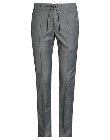 GIAB'S Casual pants Grey 55% Polyester, 23% Wool, 20% Viscose, 2% Lycra®