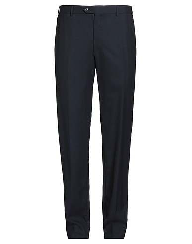 CORNELIANI Casual pants Midnight blue 100% Merino Wool
