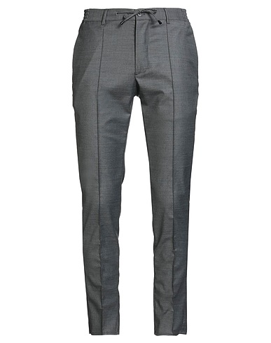 GIAB'S Casual trouser Grey 55% Polyester, 23% Wool, 20% Viscose, 2% Lycra®