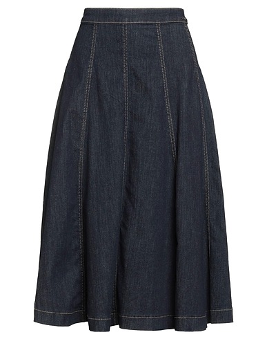 LIU •JO Denim skirt Blue 84% Cotton, 13% Polyester, 3% Elastane