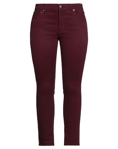 POLO RALPH LAUREN Casual pants Burgundy 88% Cotton, 10% Elastomultiester, 2% Elastane