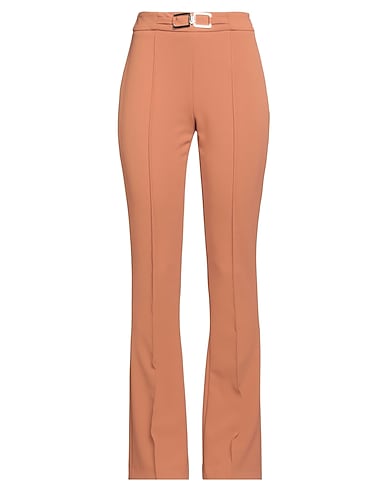 LIU •JO Flared pant CUOIO 95% Polyester, 5% Elastane