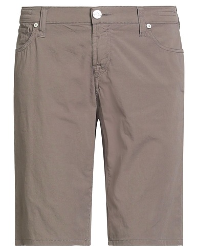 JACOB COHЁN Shorts & Bermuda Taupe 97% Cotton, 3% Elastane