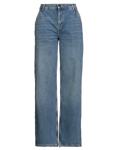 LIU •JO Denim trousers Blue 100% Cotton