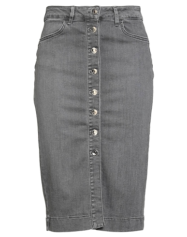 LIU •JO Denim skirt 98% Cotton, 2% Elastane