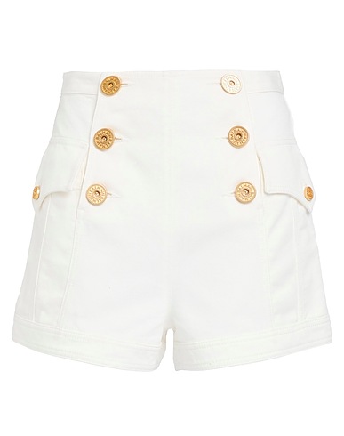 BALMAIN Denim shorts 100% Cotton, Polyester