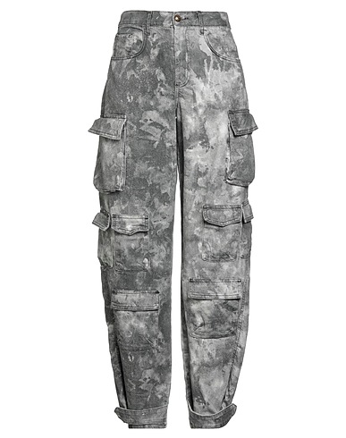 LIU •JO Denim pants Grey 100% Cotton