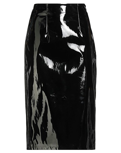 LIU •JO Midi skirt Black 100% Polyester