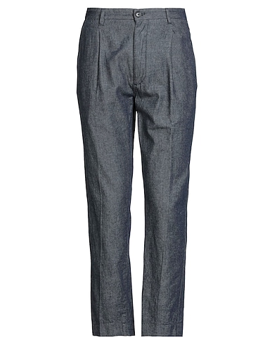 BROOKSFIELD Denim trousers 84% Cotton, 16% Linen